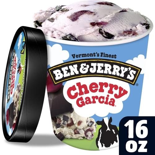 BEN & JERRYS CHERRY GARCIA 16OZ