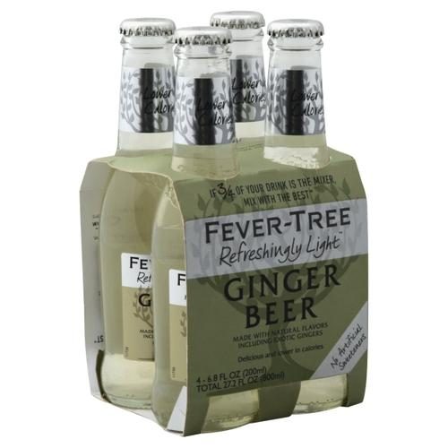 FEVER TREE REFRESHINGLY LIGHT GINGER BEER 200ML