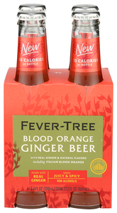 FEVER TREE BLOOD ORANGE GINGER BEER 200ML
