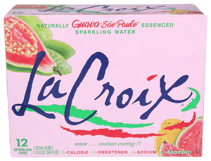 LA CROIX GUAVA SPARKLING WATER  12OZ