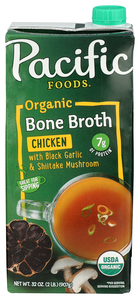 PACIFIC FOODS BLACK GARLIC MUSHROOMS BROTH 32OZ