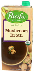 PACIFIC FOODS ORGANIC MUSHROOM BROTH 32OZ