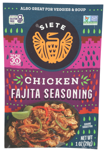 SIETE CHICKEN FAJITA SEASONING 1OZ