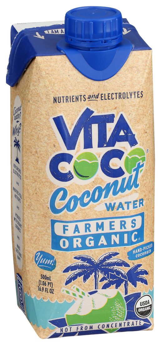 VITA COCO ORGANIC FARMERS COCONUTS 16.9OZ