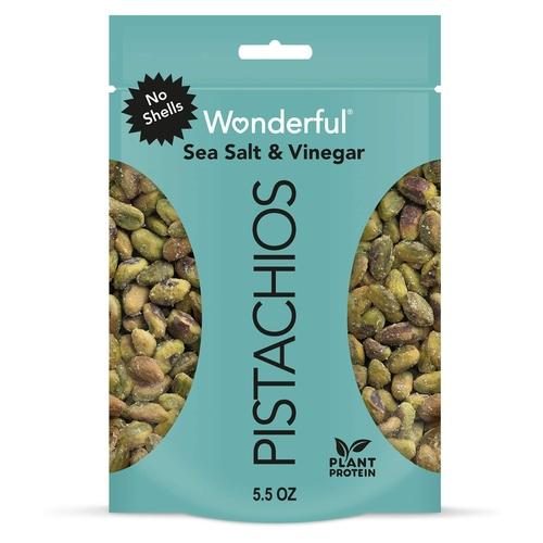 WONDERFUL SEA SALT & VINEGAR PISTACHIOS 5OZ