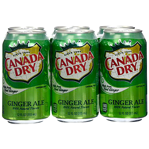 CANADA DRY GINGER ALE 355ML