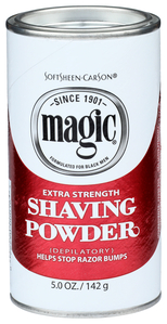 SOFTSHEEN CARSON MAGIC SHAVING POWDER EXTRA STRENGTH 5OZ