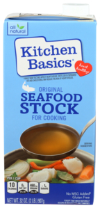 KITCHEN BASICS ORIGINAL SEAFOOD STOCK 32OZ