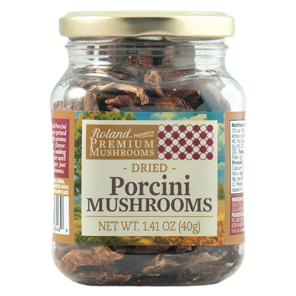 ROLAND DRIED PORCINI MUSHROOMS 1.4 OZ