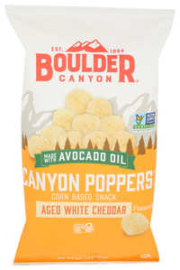 BOULDER CANTON AGED WHITE CHEDDAR CANYON POPPERS 2.25OZ