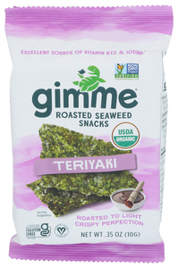 GIMME SEAWEED ROASTED TERIYAKI .35OZ