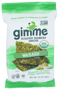 GIMME SEAWEED ROASTED WASABI .35OZ