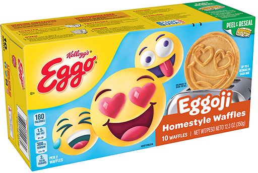 EGGO EMOJI WAFFLES 12.3OZ
