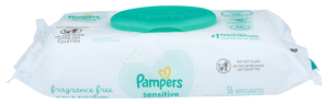 PAMPERS SENSITIVE WIPES 56CT