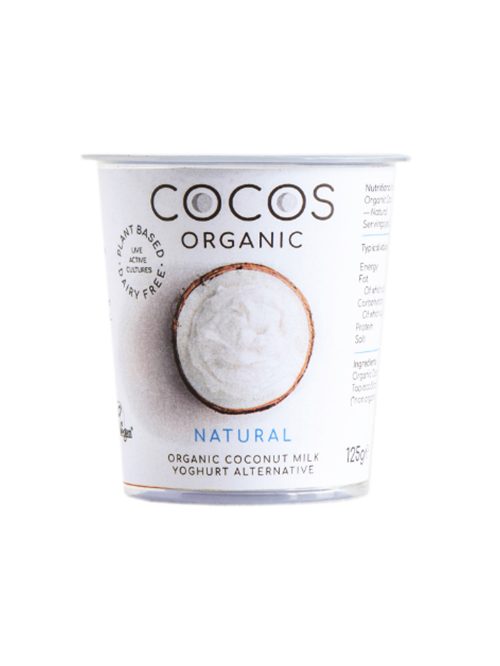 COCOS ORGANIC NATURAL YOGURT 125GM