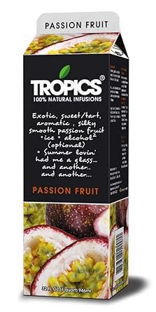 TROPICS MIXOLOGY PASSIONFRUIT 32OZ