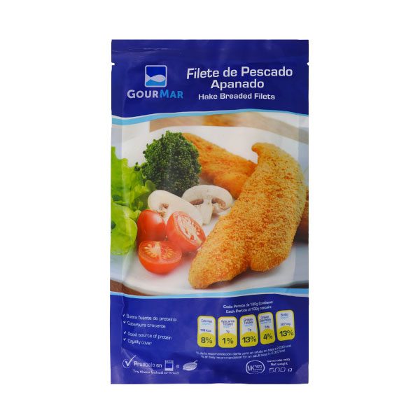 GOURMAR BREADED HAKE 500G