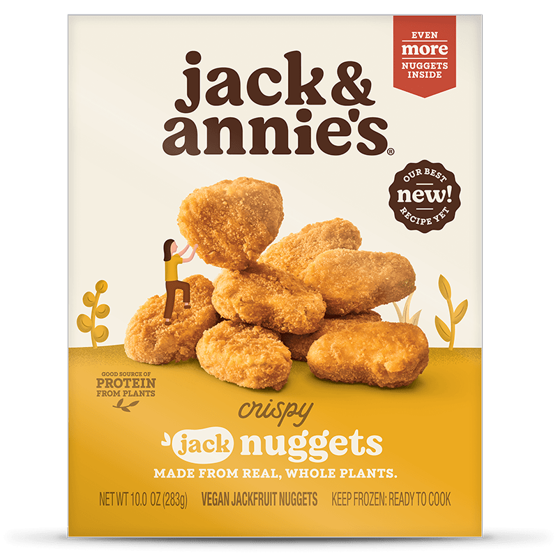 JACK & ANNIES JACKFRUIT CRISPY NUGGETS 8.1OZ