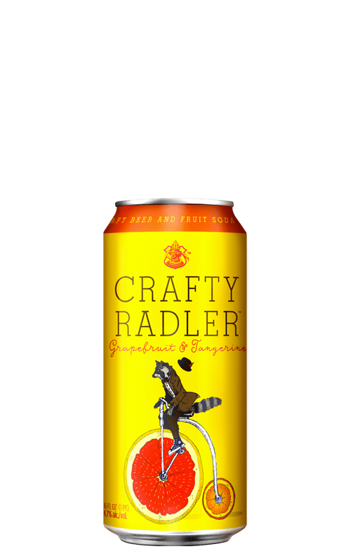 CRAFTY RADLER GRAPEFRUIT & TANGERINE 473ML