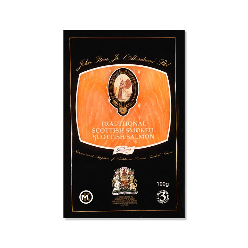 JOHN ROSS SMOKED SALMON 100G