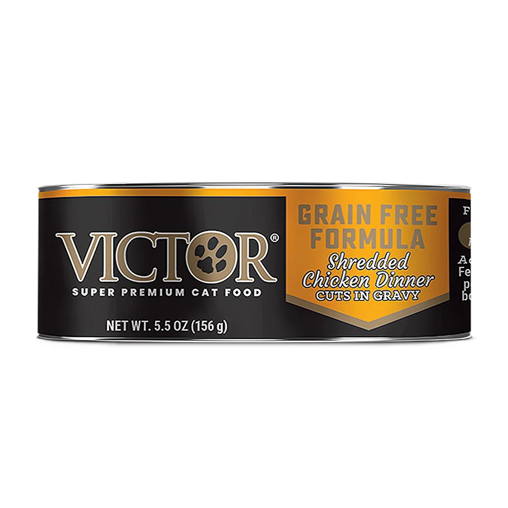 VICTOR SUPER PREMIUM CHICKEN N' GRAVY CAT FOOD 5.5OZ
