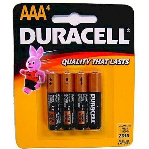 DURACELL AAA 4CT BATTERIES