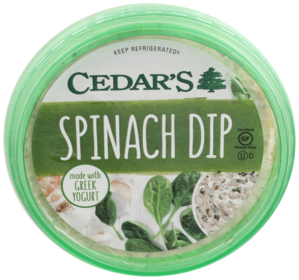 CEDAR'S SPINACH DIP 12OZ