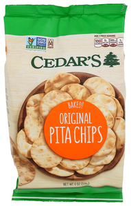 CEDARS ORIGINAL PITA CHIPS 6OZ