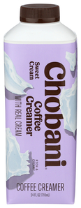 CHOBANI COFFEE CREAMER SWEET CREAM 24 OZ