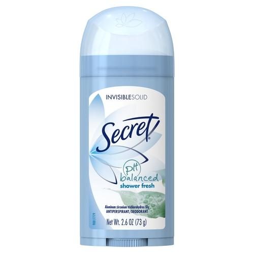 SECRET INVISIBLE SOLID SHOWER FRESH 2.6OZ