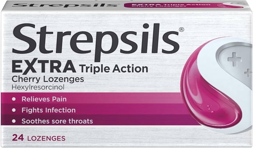STREPSILS CHERRY EXTRA 24CT