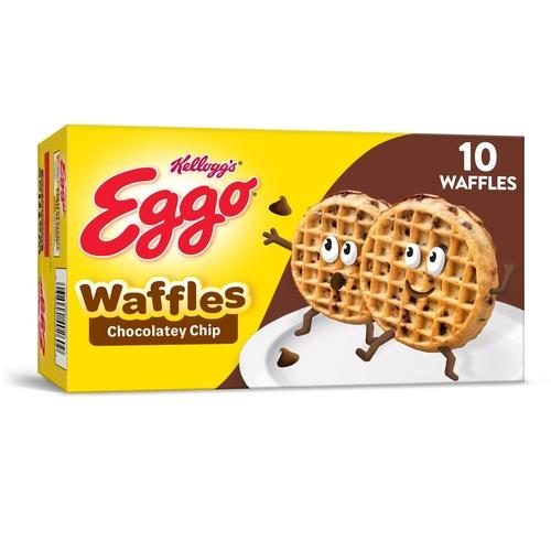 EGGO CHOCOLATE CHIP WAFFLES 12.3OZ