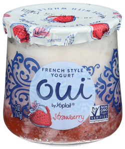YOGURT OUI FRENCH STRAWBERRY 5OZ