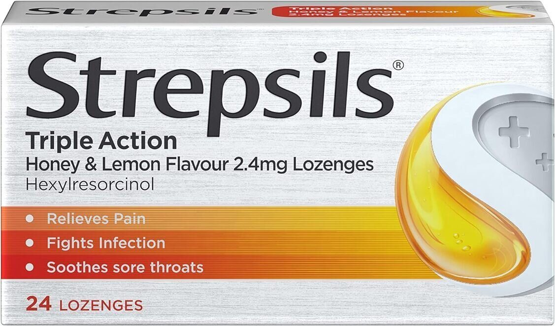 STREPSILS TRIPLE ACTION 24CT