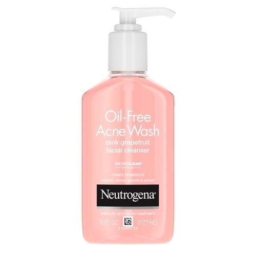 NEUTROGENA OIL FREE ACNE WASH PINK GRAPEFRUIT 6OZ