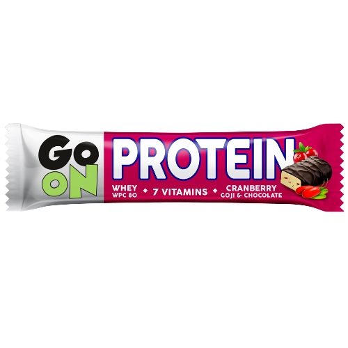 SANTE GO ON CRANBERRY & CHOCOLATE PROTEIN BAR 50G