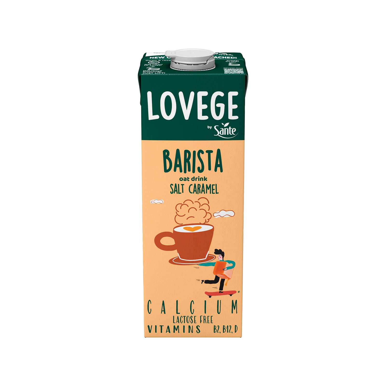 SANTE LOVEAGE BARISTA OAT & SALTED CARAMEL NAS 1L