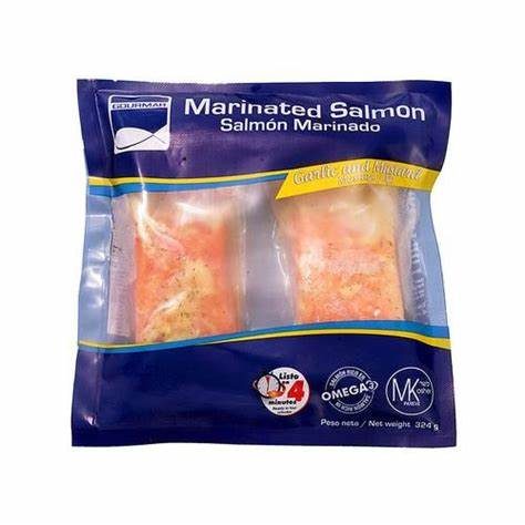 GOURMAR GARLIC & MUSTARD MARINATED SALMON 10OZ