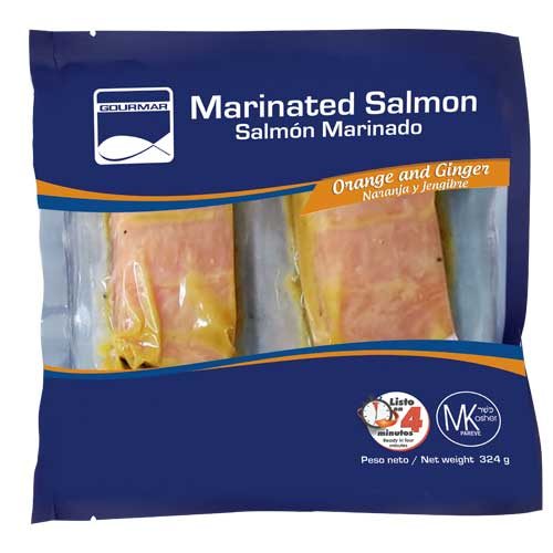 GOURMAR ORANGE & GINGER MARINATED SALMON 10OZ