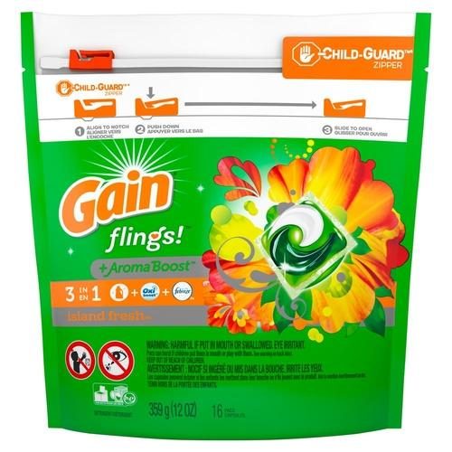 GAIN FLINGS ISLAND FRESH PODS 16CT