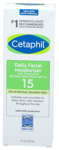 CETAPHIL DAILY FACIAL MOISTURIZER SPF 15 4OZ