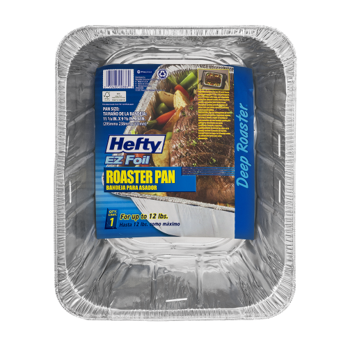 HEFTY EZ FOIL DEEP ROASTER PAN