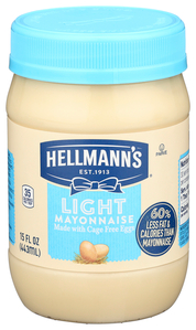 HELLMAN'S LIGHT MAYONNAISE 15FZ