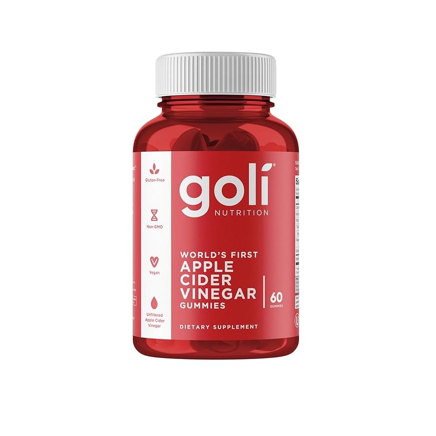 GOLI APPLE CIDER VINEGAR GUMMIES 60CT