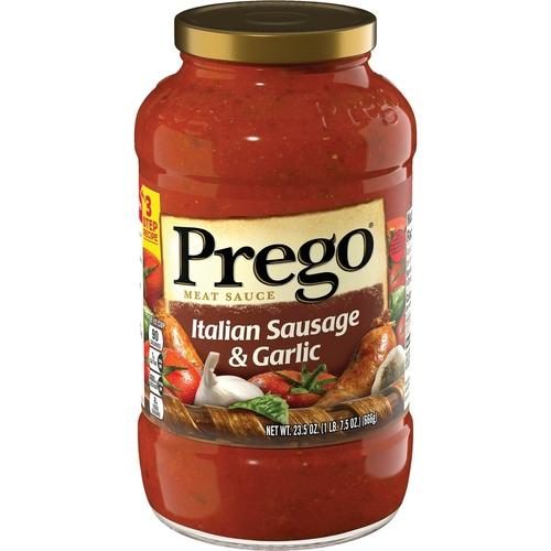 PREGO ITL SAUSAGE & GARLIC 23.5OZ