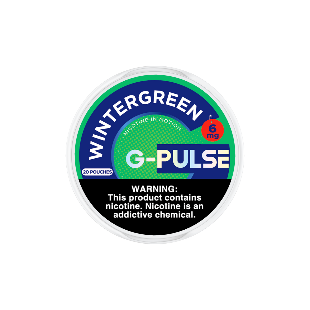 G-PULSE WINTERGREEN POUCH 20CT