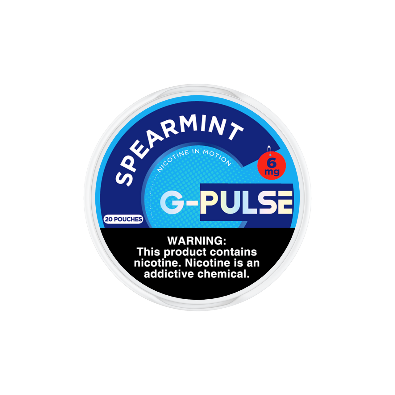 G-PULSE SPEARMINT POUCH 20CT