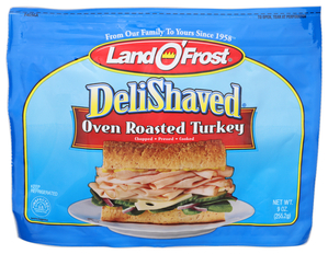 LAND O' FROST DELISHAVED OVEN ROASTED TURKEY 12OZ