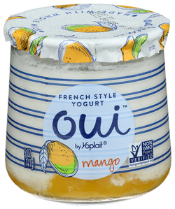 YOPLAIT OUI FRENCH YOGURT MANGO 5OZ