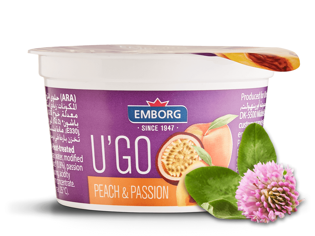 EMBORG U'GO PEACH & PASSIONFRUIT 100G